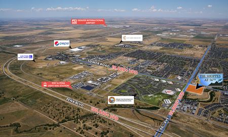 VacantLand space for Rent at 56th Avenue & Tower Road in Denver