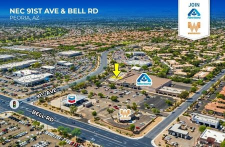 Retail space for Rent at 91st Ave & Bell Rd in Peoria