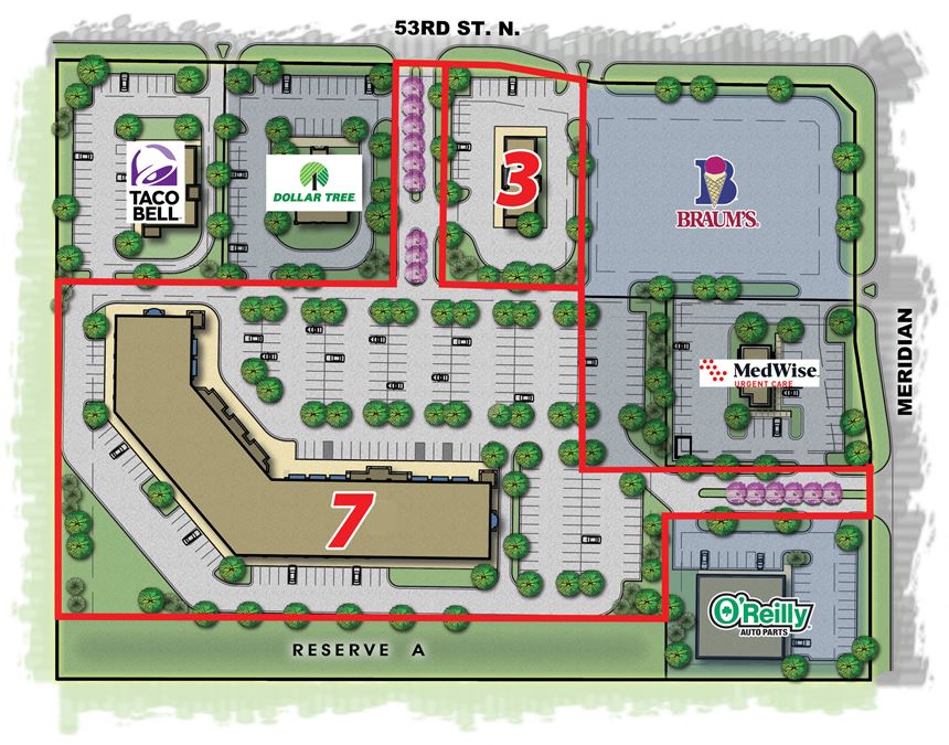 MERIDIAN & 53RD DEVELOPMENT LAND