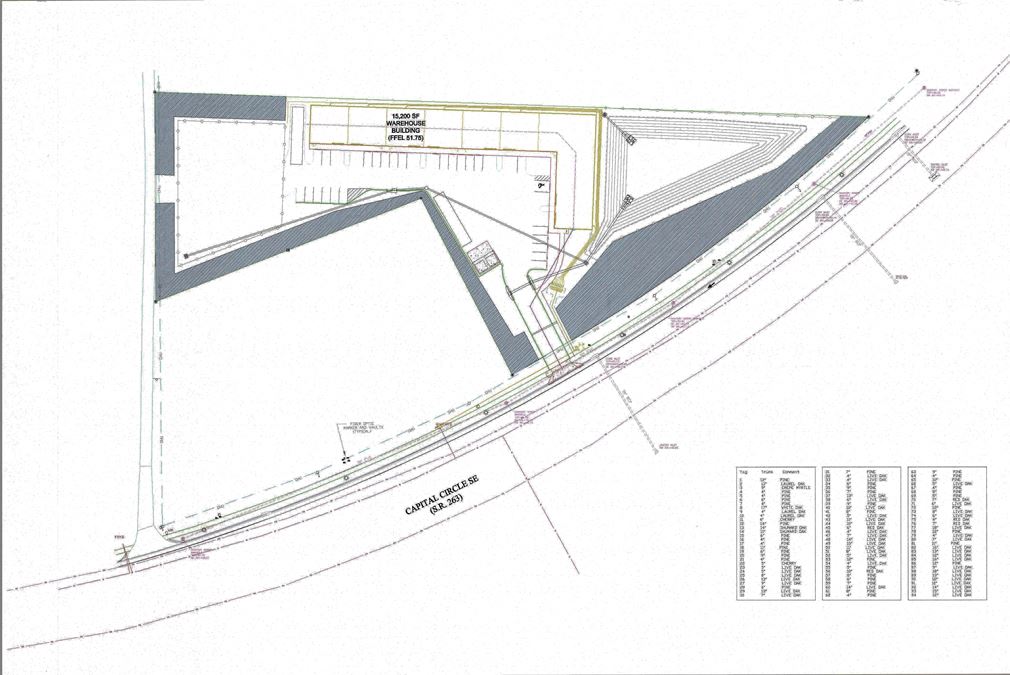 Partially Entitled for 15,200 SF Flex/Warehouse