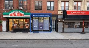 1,500 SF | 1012 Coney Island Avenue | High-Foot-Traffic Kensington Vanilla Box Retail/Office with Backyard for Lease