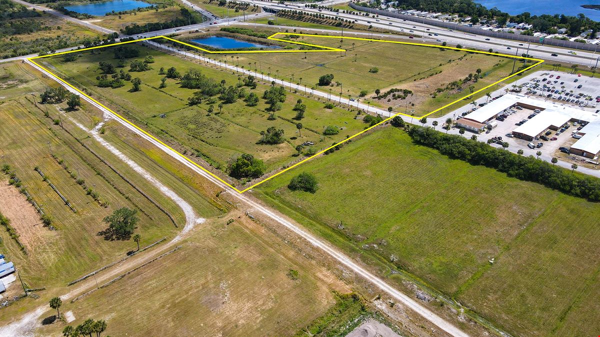 22+- Acres Commercial S/W Corner I-95 and Eau Gallie Blvd Space Coast Florida