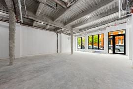 1,000 SF | 28 Spencer Place | Brand New Storefront With Glass Frontage & High Visibility for Lease