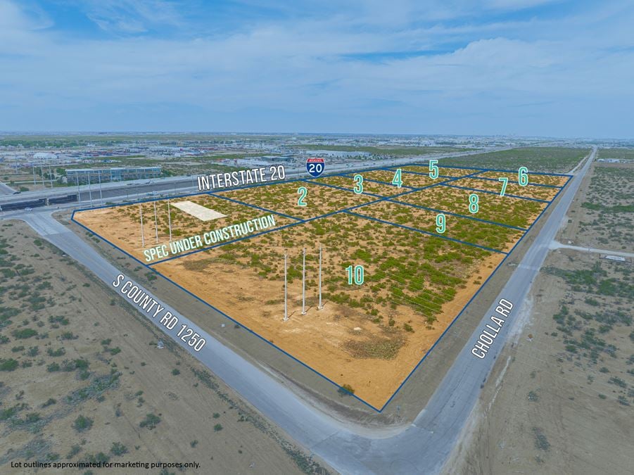 10 Lots on Interstate 20 for Custom Build to Suit!
