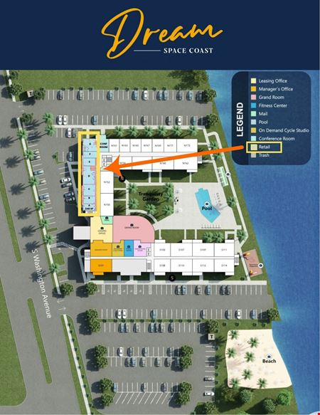 Photo of commercial space at 2825 South Washington Avenue in Titusville