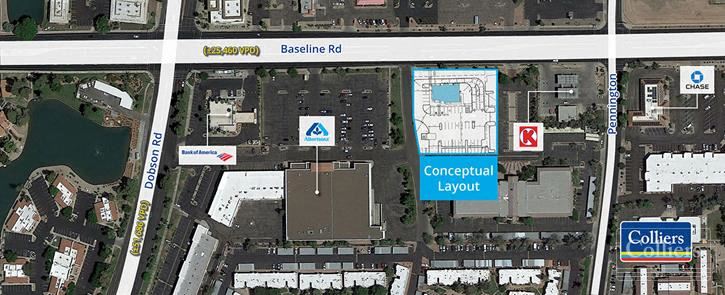 Retail Space for Ground Lease in Mesa