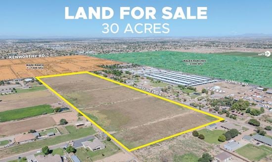 Land for Sale 30 Acres