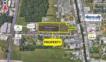 VacantLand space for Sale at 6190 W Main Street in Houma