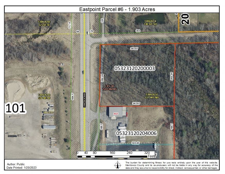 67.38 Acres Development Land