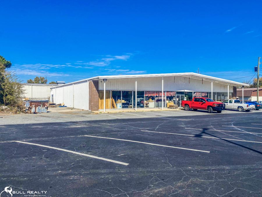 1021 South Wayne Street , Milledgeville Retail Space For Sale