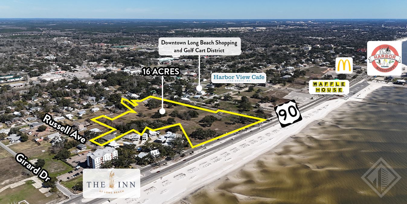 RARE OPPORTUNITY OF ~16 CONTIGUOUS ACRES OF BEACHFRONT PROPERTY