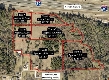 VacantLand space for Sale at 3 Interstate 30 Frontage Road in Nash
