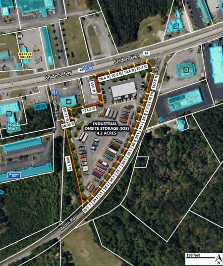 VacantLand space for Sale at 1245 Sniders Hwy in Walterboro