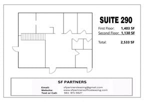 2533 SF Suite 290 Office Warehouse