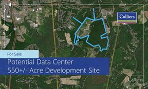 Potential Data Center 550+/- Acre Development Site