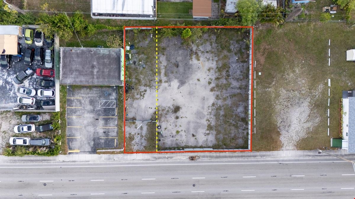 2 Adjacent C-3 Vacant Lots in Hollywood 