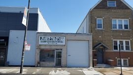 Prime North Center Retail Front + Dual Drive-In Warehouse/Garage
