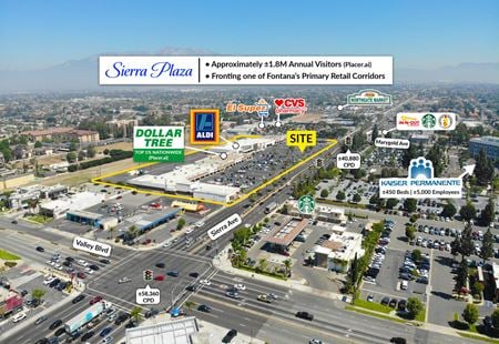 Retail space for Rent at 9906-10048 Sierra Ave in Fontana