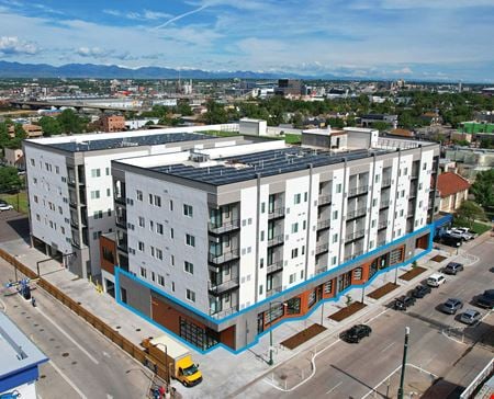 Retail space for Rent at 625-647 Santa Fe Drive in Denver