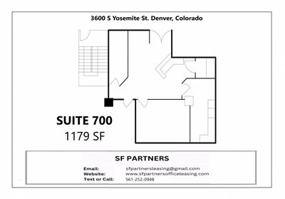 1179 SF Suite 700 Professional & Medical Office Space