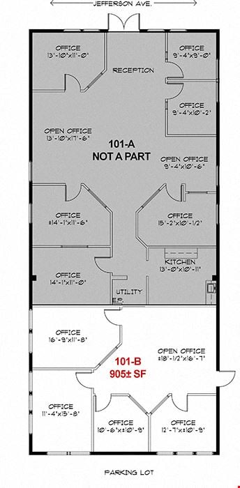 Office space for Rent at 27420 Jefferson Ave in Temecula