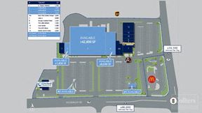 ±42,800 SF Anchor Suite Available | Rare Opportunity on Woodruff Road’s Busiest Intersection