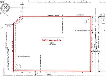 VacantLand space for Sale at 3402 Rutland Drive in Bismarck