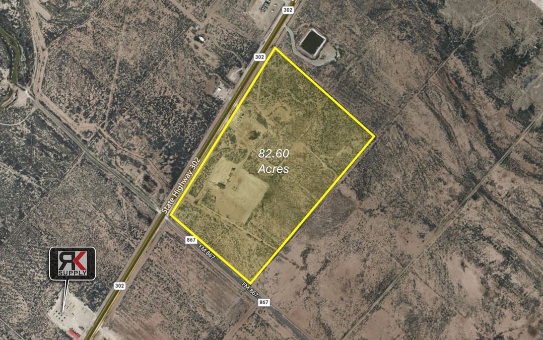 82.60 Acres in Mentone, TX - Gateway to the Delaware