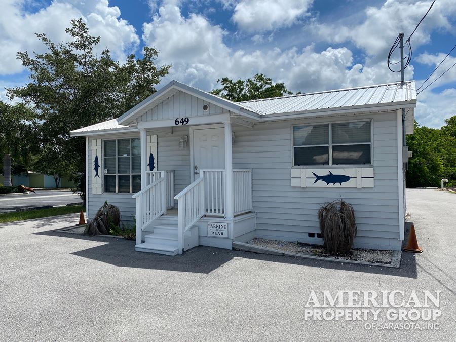 Shabby Chic Cottage Style Office Building in Englewood, Florida 649 S