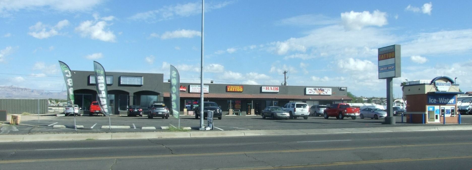 Highway Strip Center Plus Lot