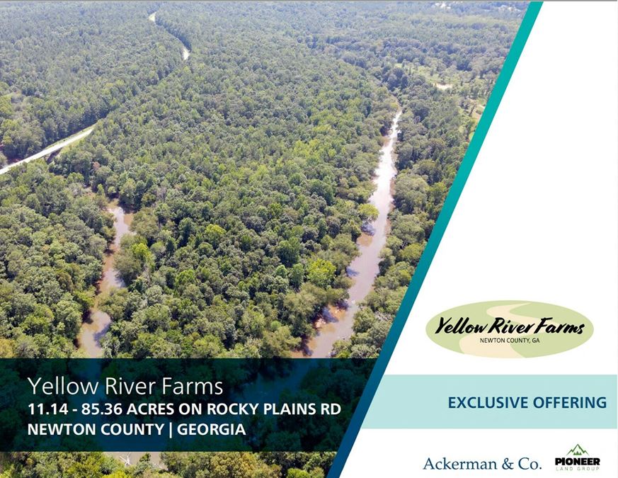 Tract 1 - 11.55 Acres - Yellow River Farms