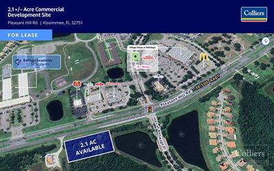Prime 2.1± Acre Commercial Site on Pleasant Hill Road