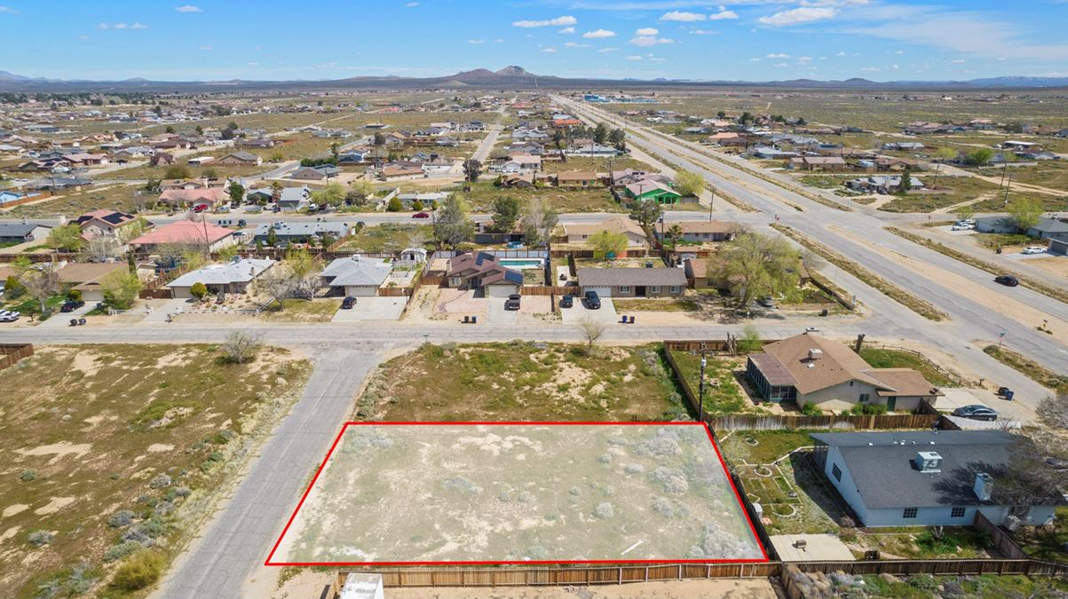 ±0.21 Acres of Level Land in California City