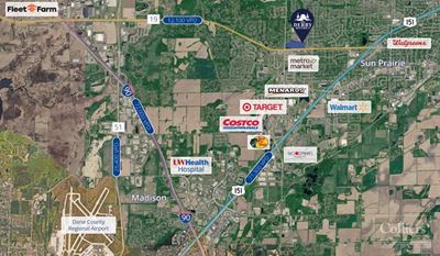 30-Acre Retail Development in Sun Prairie