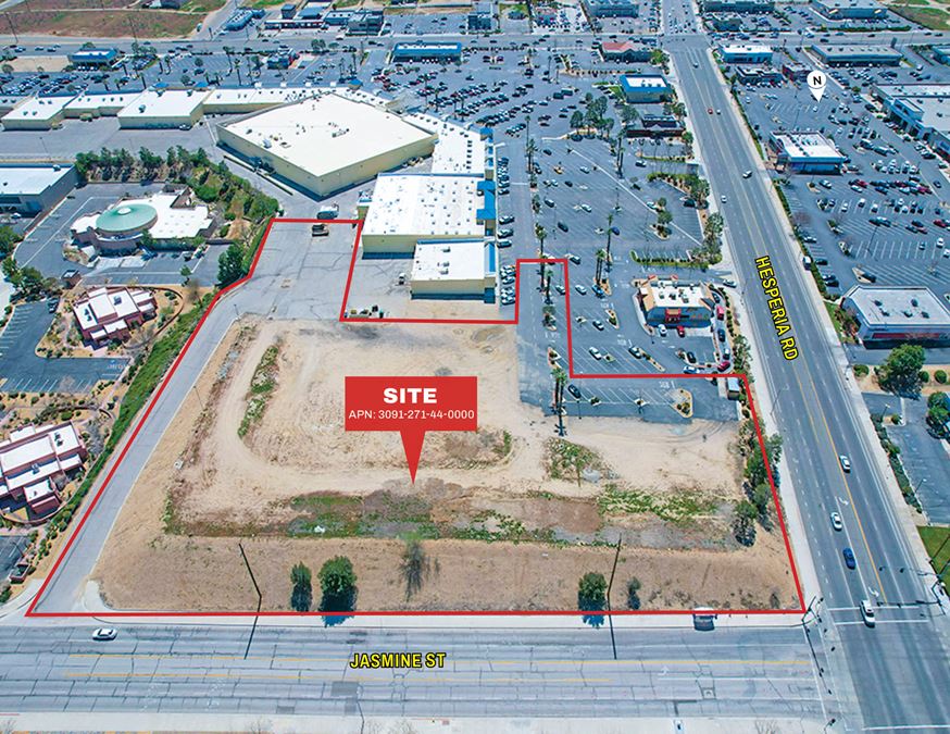 NEC Hesperia Rd & Jasmine St 