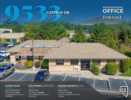 Office space for Sale at 9533 Gateway Dr in Reno