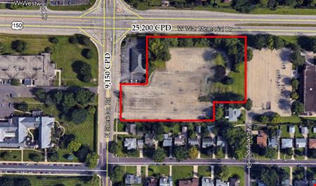 VacantLand space for Rent at 3616 N Sheridan Rd in Peoria