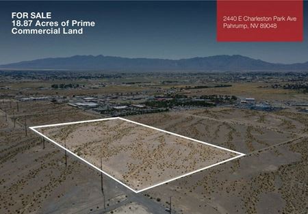 Photo of commercial space at 2440 East Charleston Park Avenue in Pahrump
