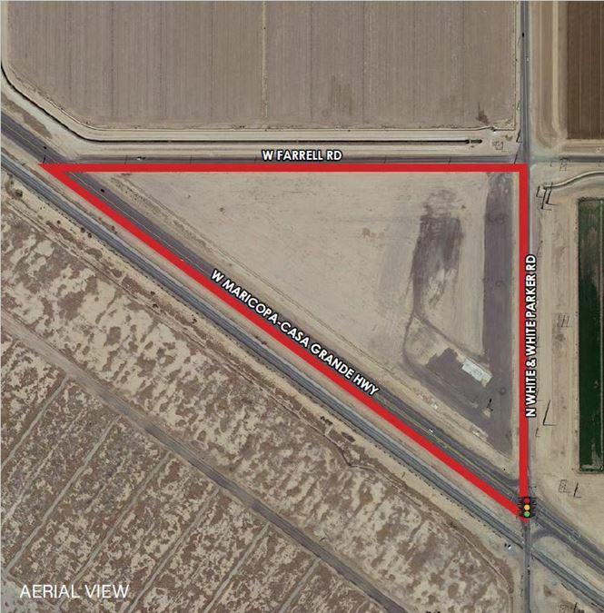 Maricopa Hwy & White and Parker Rd, APN: 510-49-001A, 001B
