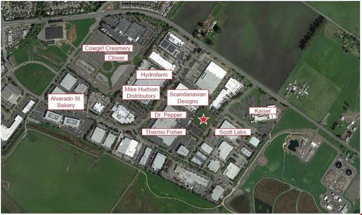 VacantLand space for Rent at 2231 Pine View Way in Petaluma