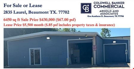 Photo of commercial space at 2835 Laurel St in Beaumont