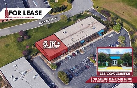 Office space for Rent at 5251 Concourse Dr in Roanoke