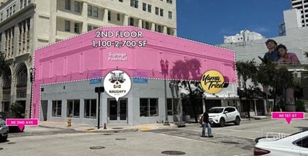 Retail space for Rent at 101 NE 2nd Ave in Miami