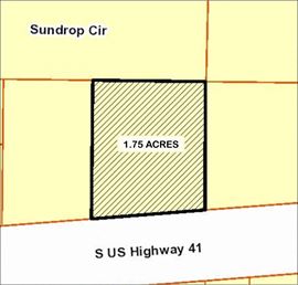 1.75 AC :: Vacant Land :: US Hwy 41 S- Ruskin