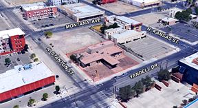 301 E Yandell Available for  REDEVELOP or LEASE