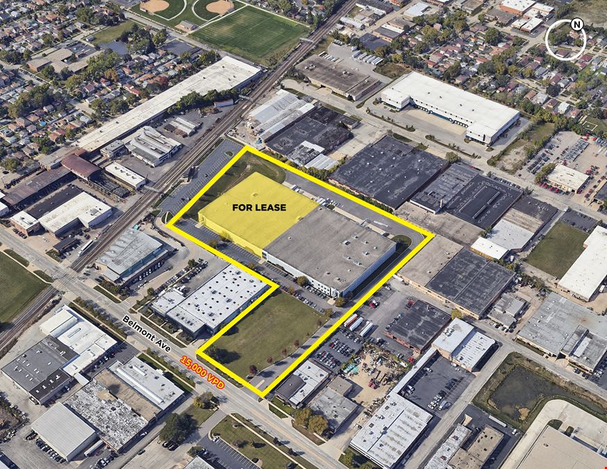 ±87,500 SF Available for Lease in O'Hare Market |  Belmont Business Center