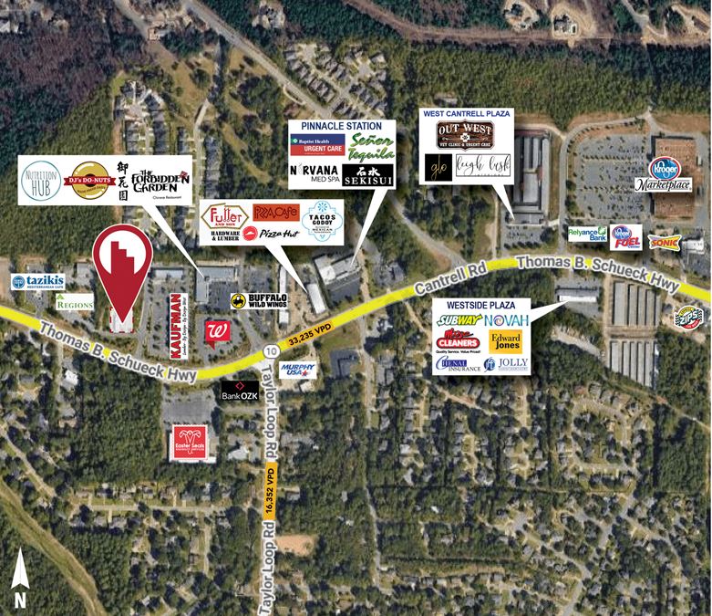 QSR with Drive-Through for Lease in West Little Rock
