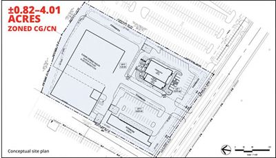 0.82-4.01 Acres Available - Lebanon W Main Street