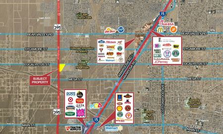 Photo of commercial space at  Hwy 395 & Eucalyptus St in Victorville