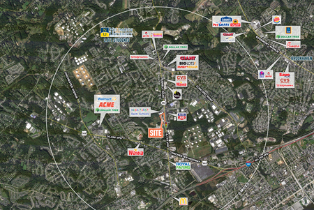Retail space for Sale at 4351, 4401 & 4451 Pennell Road in Aston